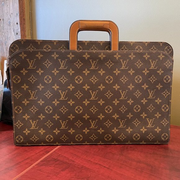 Vintage Louis Vuitton Monogram Documents Bag - Picture 1 of 9